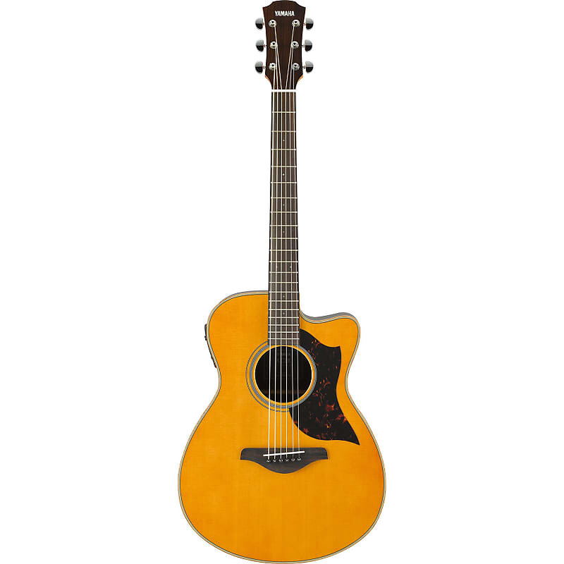 

Yamaha AC1R Acoustic Electric Concert Cutaway Guitar, Vintage Natural