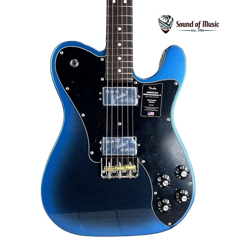 

Fender American Professional II Telecaster Deluxe, накладка на гриф из палисандра - Dark Night 0113960761