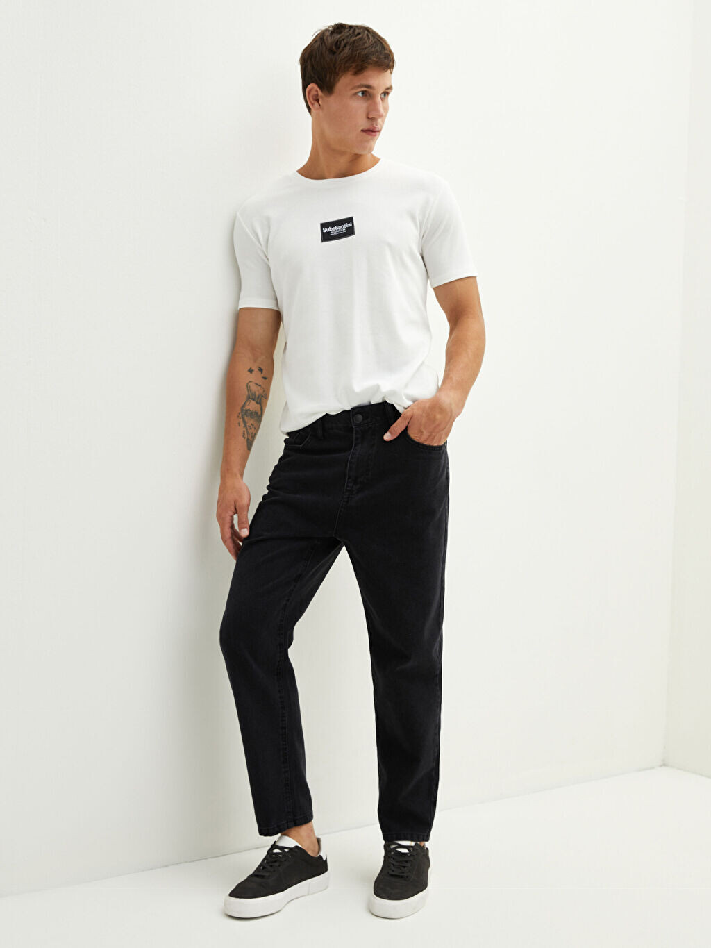 

Мужские джинсы свободного кроя LCW Jeans, Черный