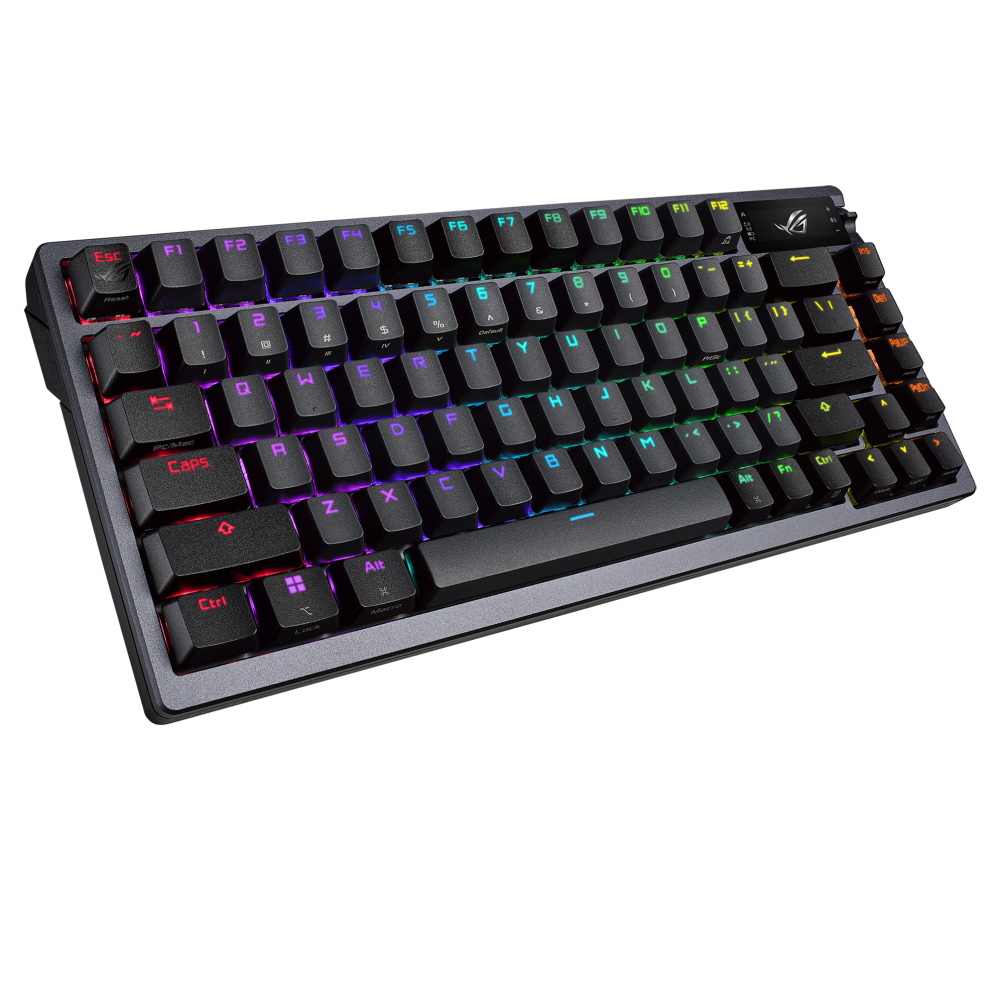 Игровая клавиатура Asus ROG Azoth, ROG NX Storm, PBT, английская раскладка,  черный – купить из-за границы через сервис «CDEK.Shopping»