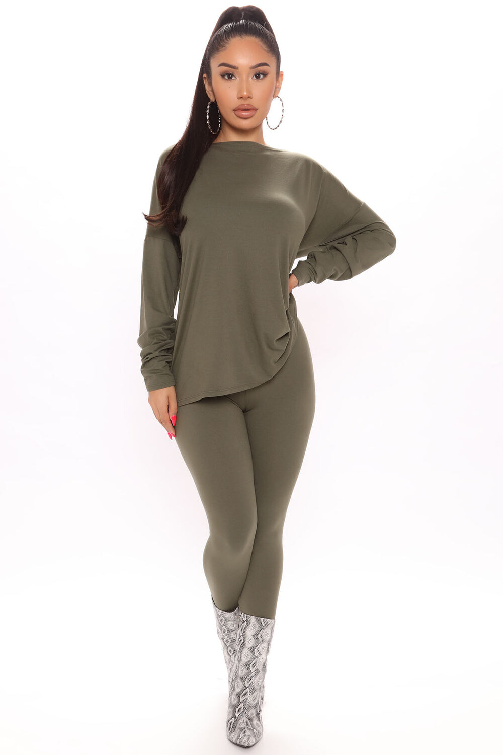 

Брюки Fashion Nova ZDST2226, оливковый, Зеленый