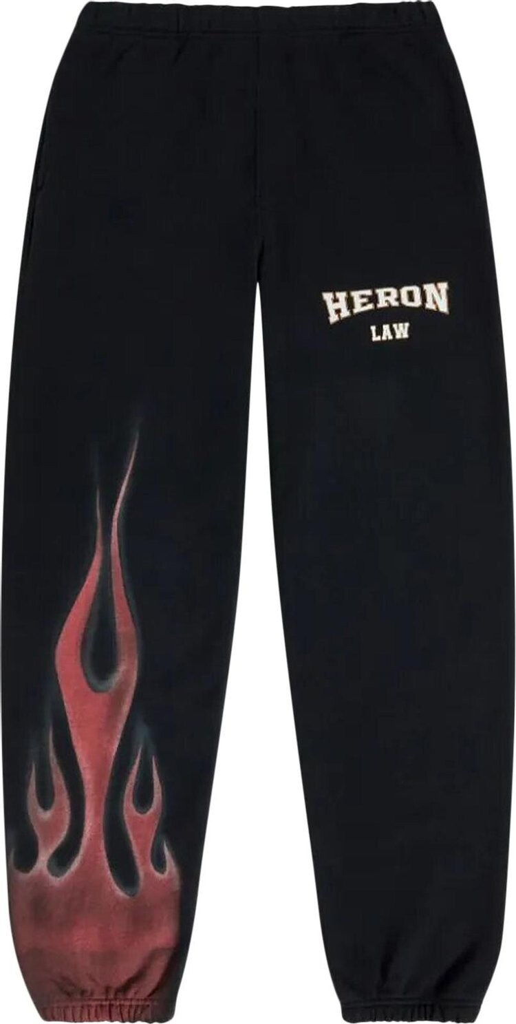 

Спортивные брюки Heron Preston Heron Law Flames Sweatpants 'Black', черный