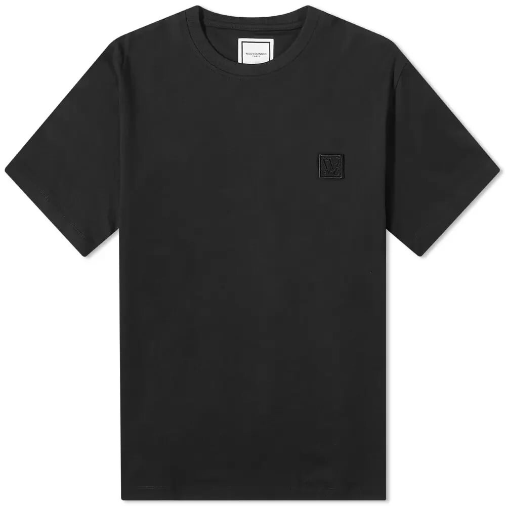 

Футболка Wooyoungmi Frame Logo Embroided Tee