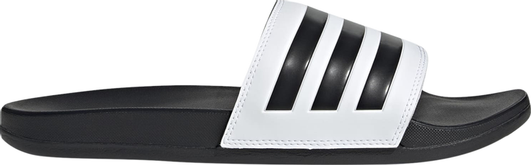 Шлепанцы Adidas Adilette Comfort Slide, белый шлепанцы adidas adilette comfort gz4690 белый