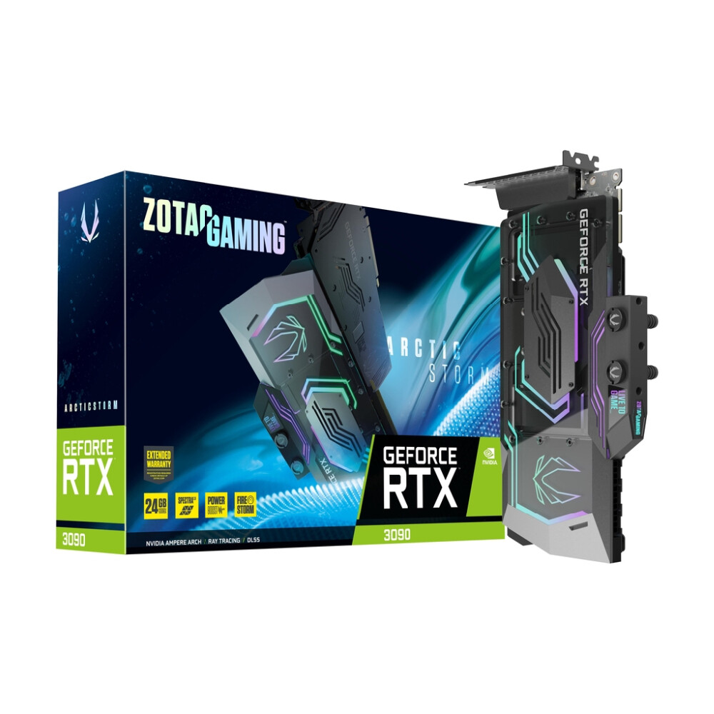 

Видеокарта ZOTAC GeForce RTX 3090 ArcticStorm, 24 ГБ, черный