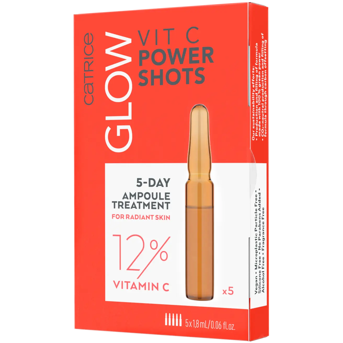 

Catrice Shot Glow Vit C Power Shots ампулы для лица, 9 мл