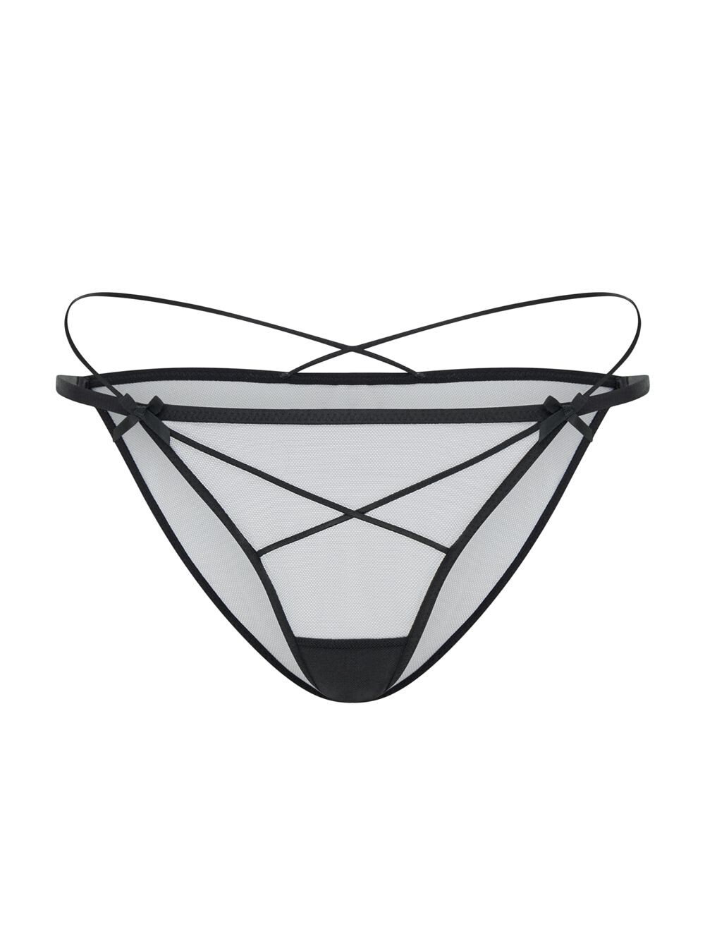 

Трусы Zella из тюля Agent Provocateur, черный