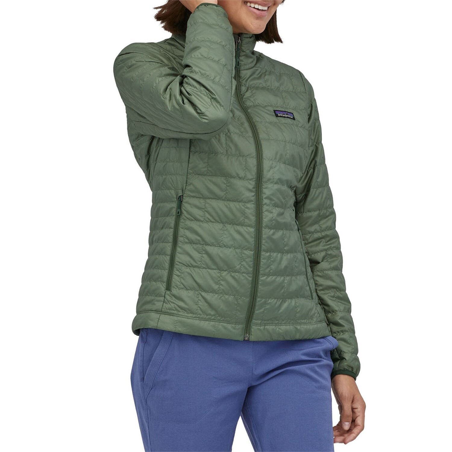 

Куртка Patagonia Nano Puff - женская, зеленый