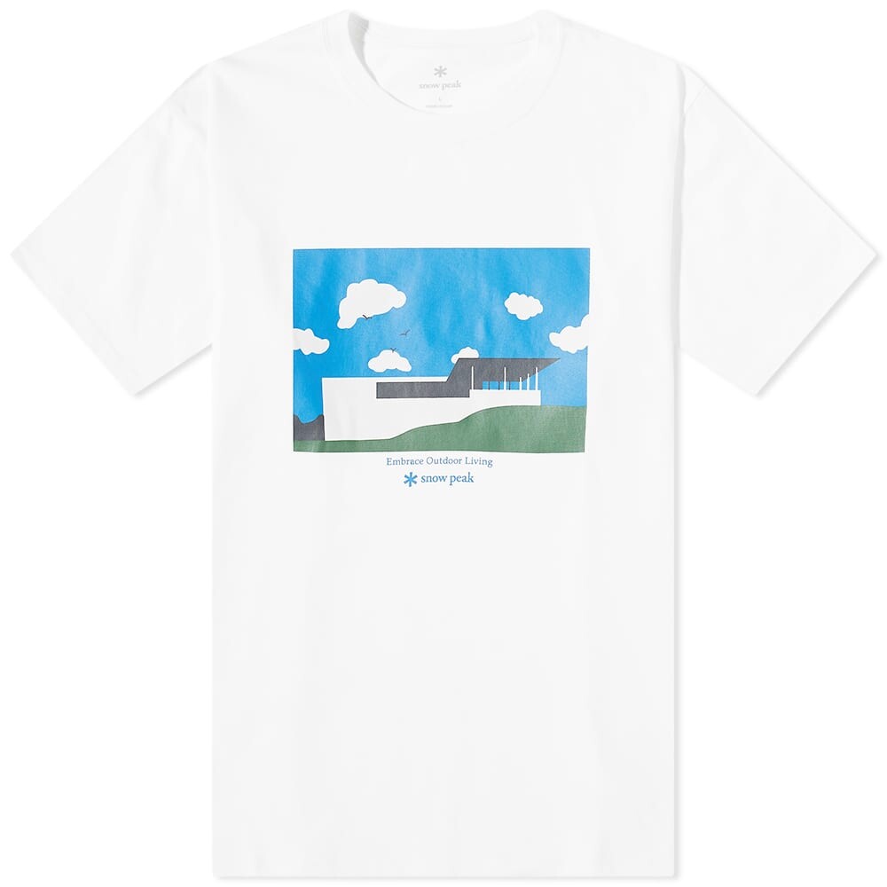 

Футболка Snow Peak Headquarters Campfield Tee
