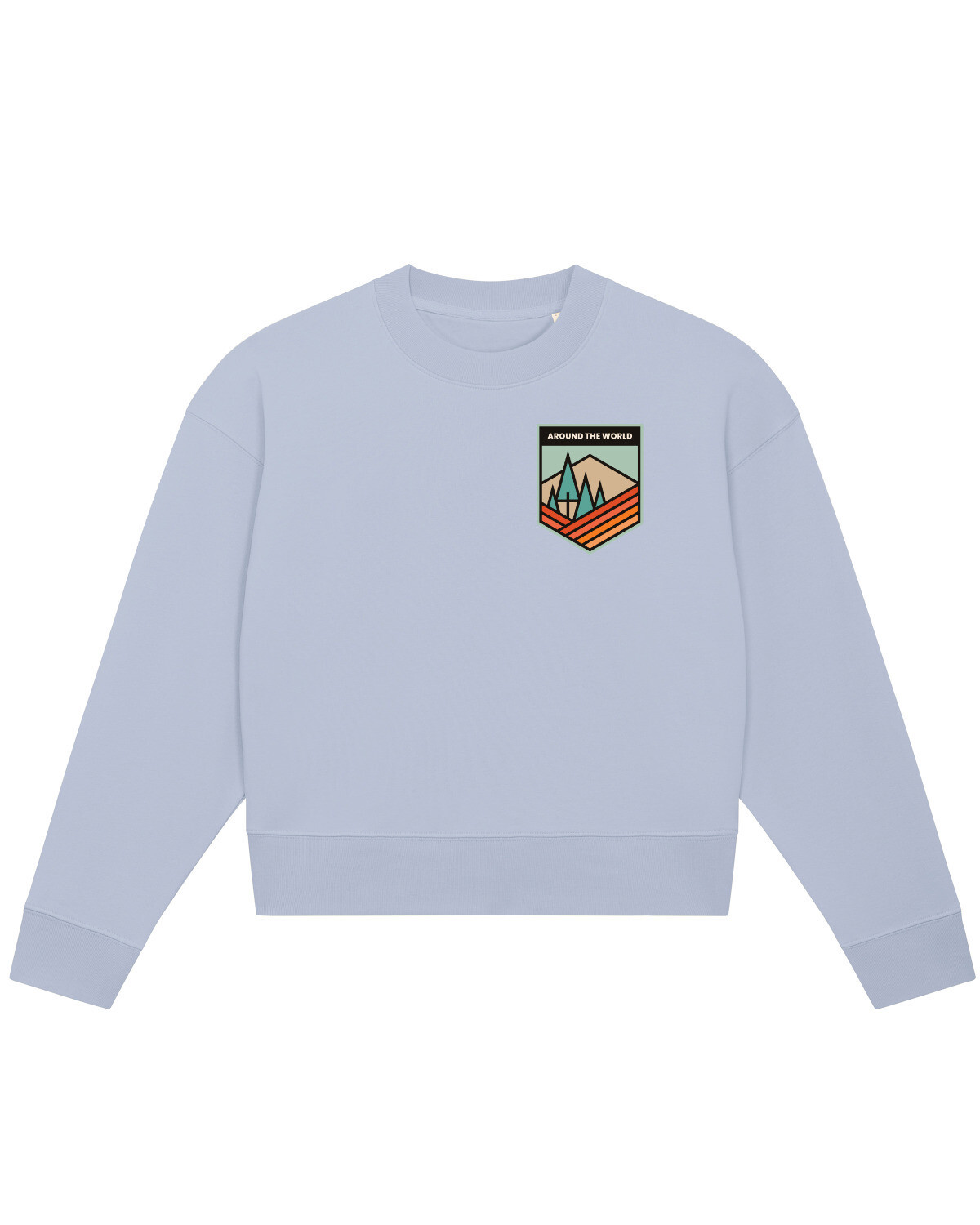 

Толстовка wat Apparel Around the world, цвет Serene Blue