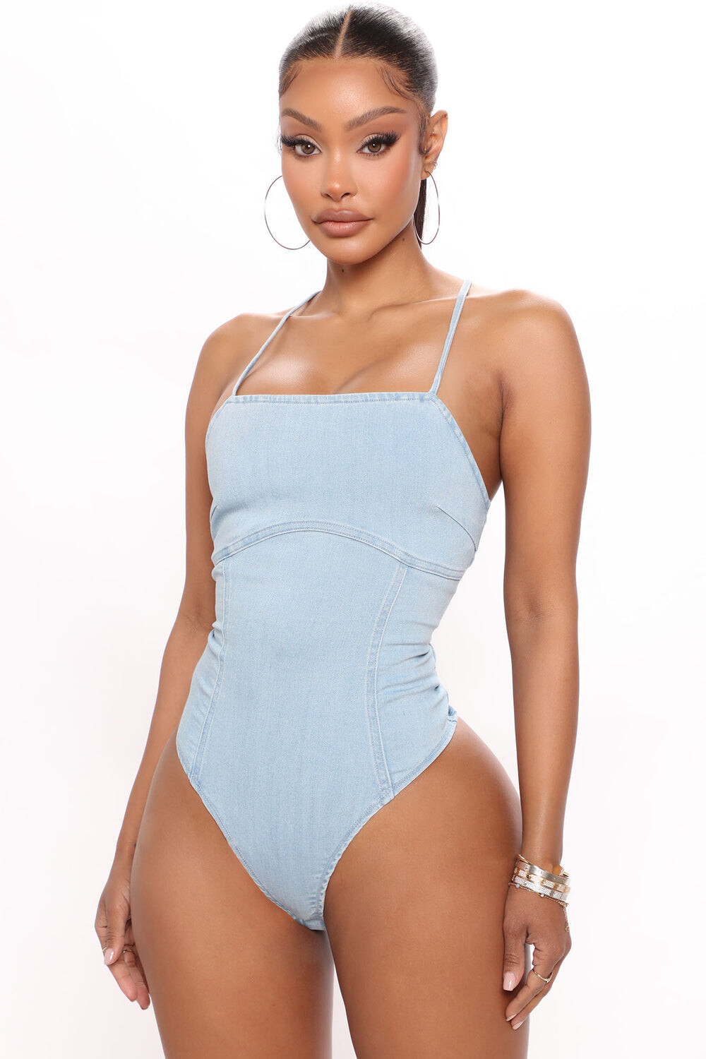 

Боди Fashion Nova BT03069, синий