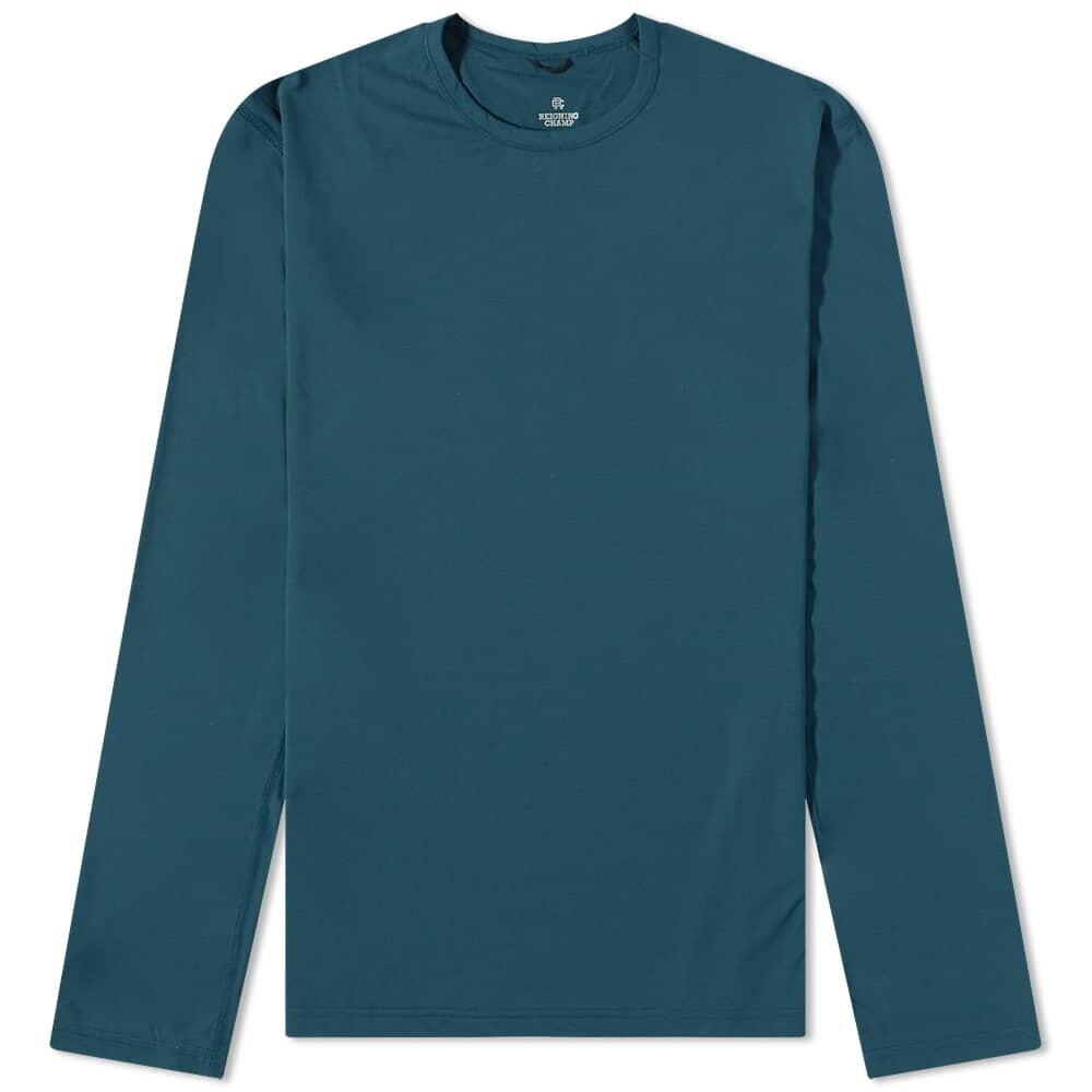 

Футболка Reigning Champ Long Sleeve Deltapeak Training Tee, Синий