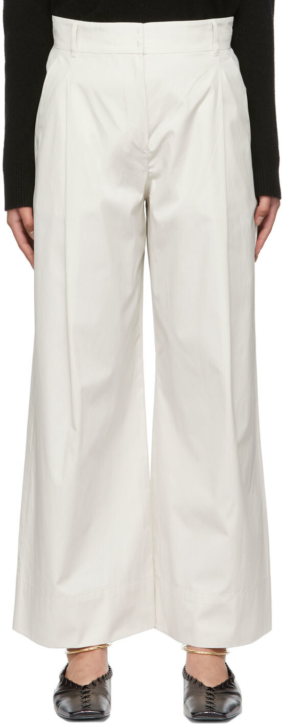 

Брюки Off-White Zeo S Max Mara, Серый