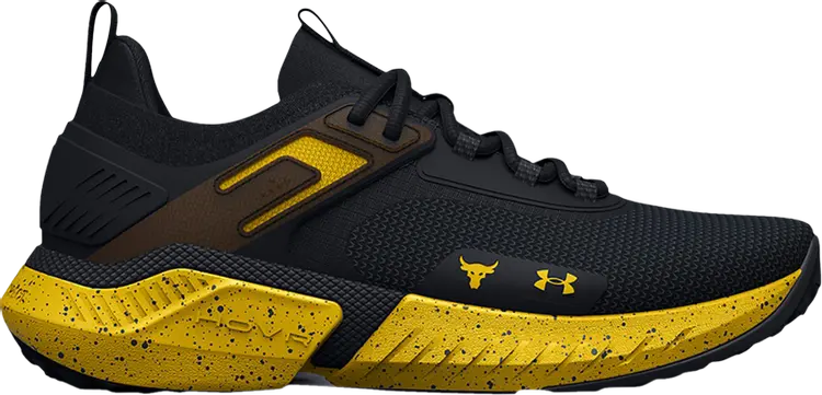

Кроссовки Under Armour Black Adam x Project Rock 5 GS Anti Hero, черный