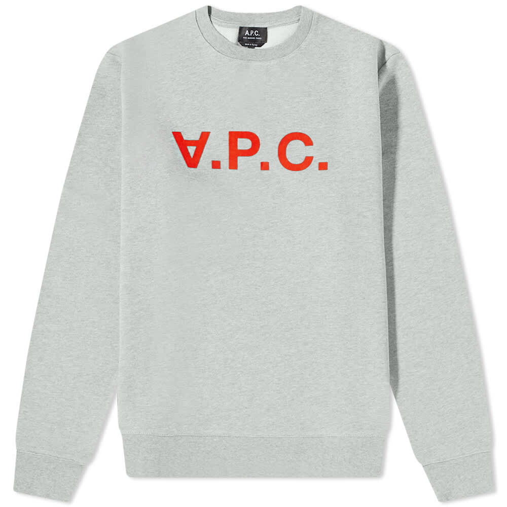 

Толстовка A.P.C. VPC Logo Crew Sweat, Серый