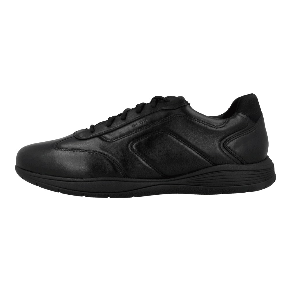 Кроссовки Geox Zapatillas с круглым носком, черный кроссовки geox zapatillas с круглым носком черный