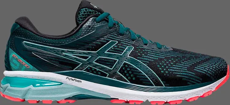 

Кроссовки gt 2000 8 'black magnetic blue' Asics, черный