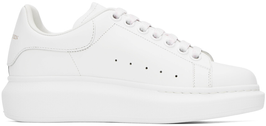 

Белые массивные кеды Alexander McQueen, Белый