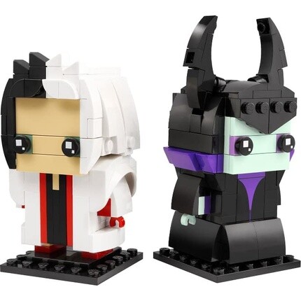 

Фигурка-конструктор Lego 40620 BrickHeadz Круэлла Де Виль и Малефисента