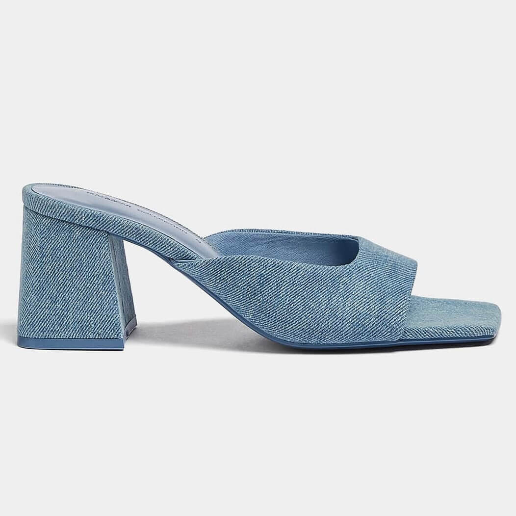 

Мюли Pull&Bear Heeled Denim, деним