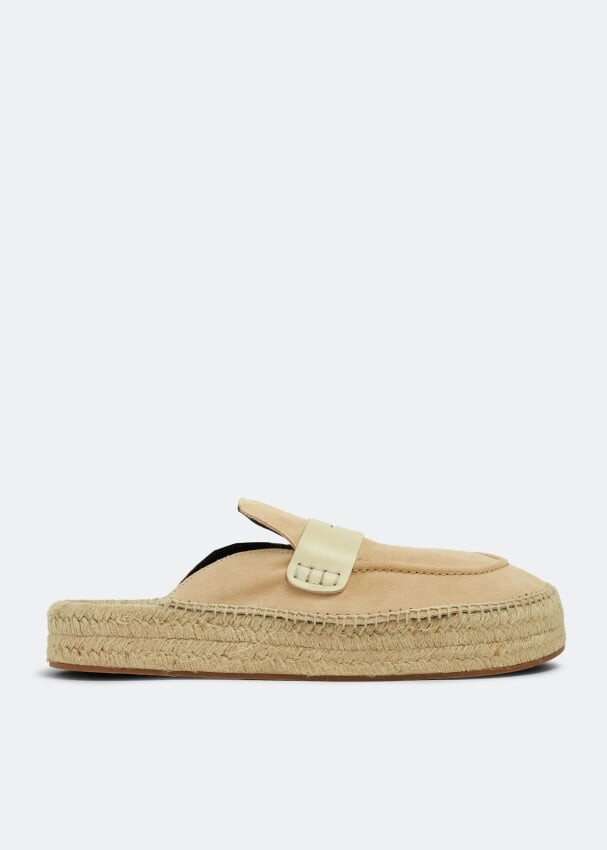 

Мюли JW ANDERSON Espadrille mules, бежевый