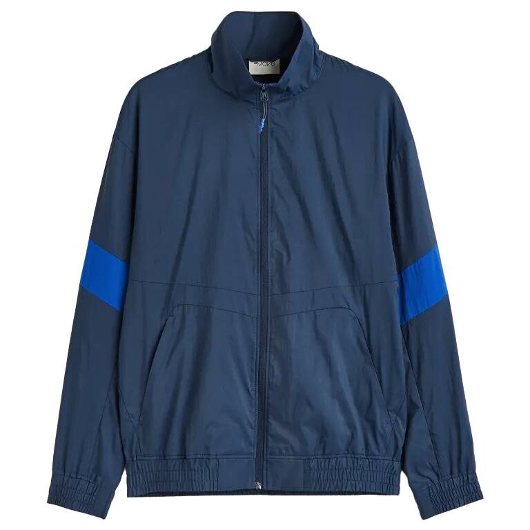 

Куртка H&M Water-Repellent Track, темно-синий/синий