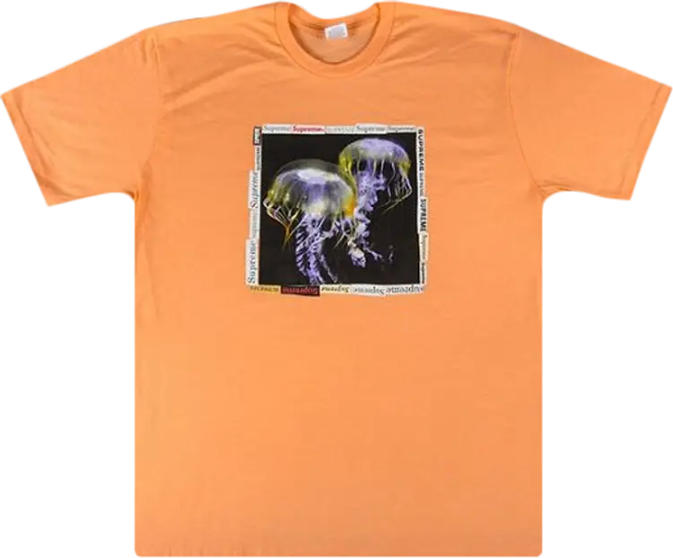 

Футболка Supreme Jellyfish T-Shirt 'Peach', оранжевый