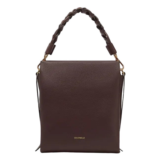 

Сумка хобо Coccinelle Boheme Medium, темно-коричневый