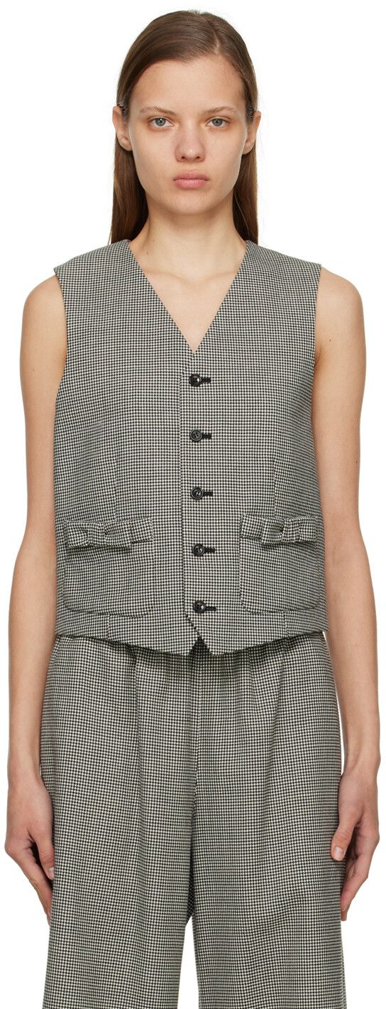 

Черный жилет с бантом Comme des Garçons Girl