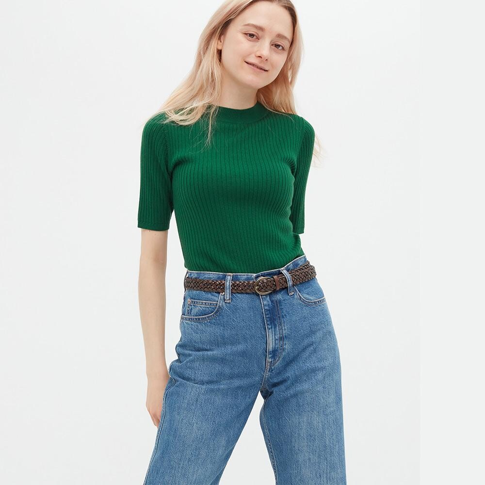 

Ремень Uniqlo, темно-бордовый