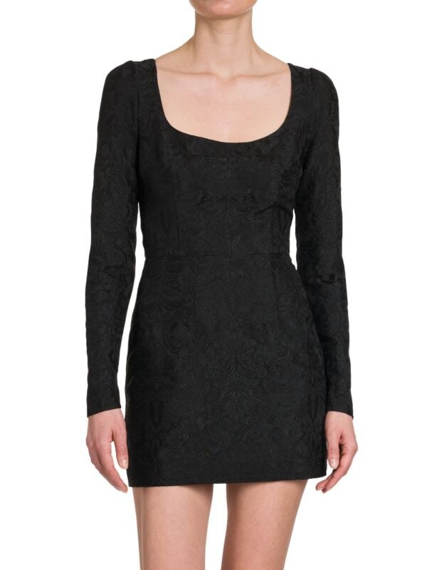 

Жаккардовое Мини - Платье DOLCE&GABBANA Collection, nero