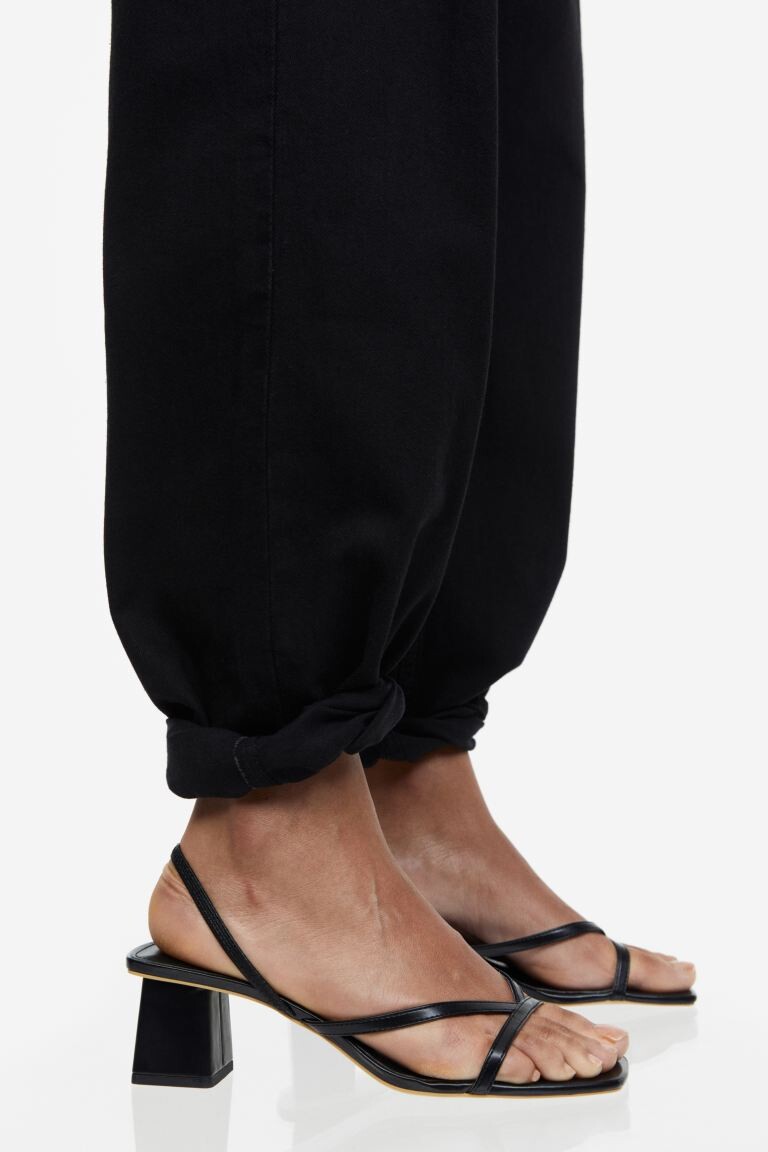 

Босоножки на каблуке H&M, черный