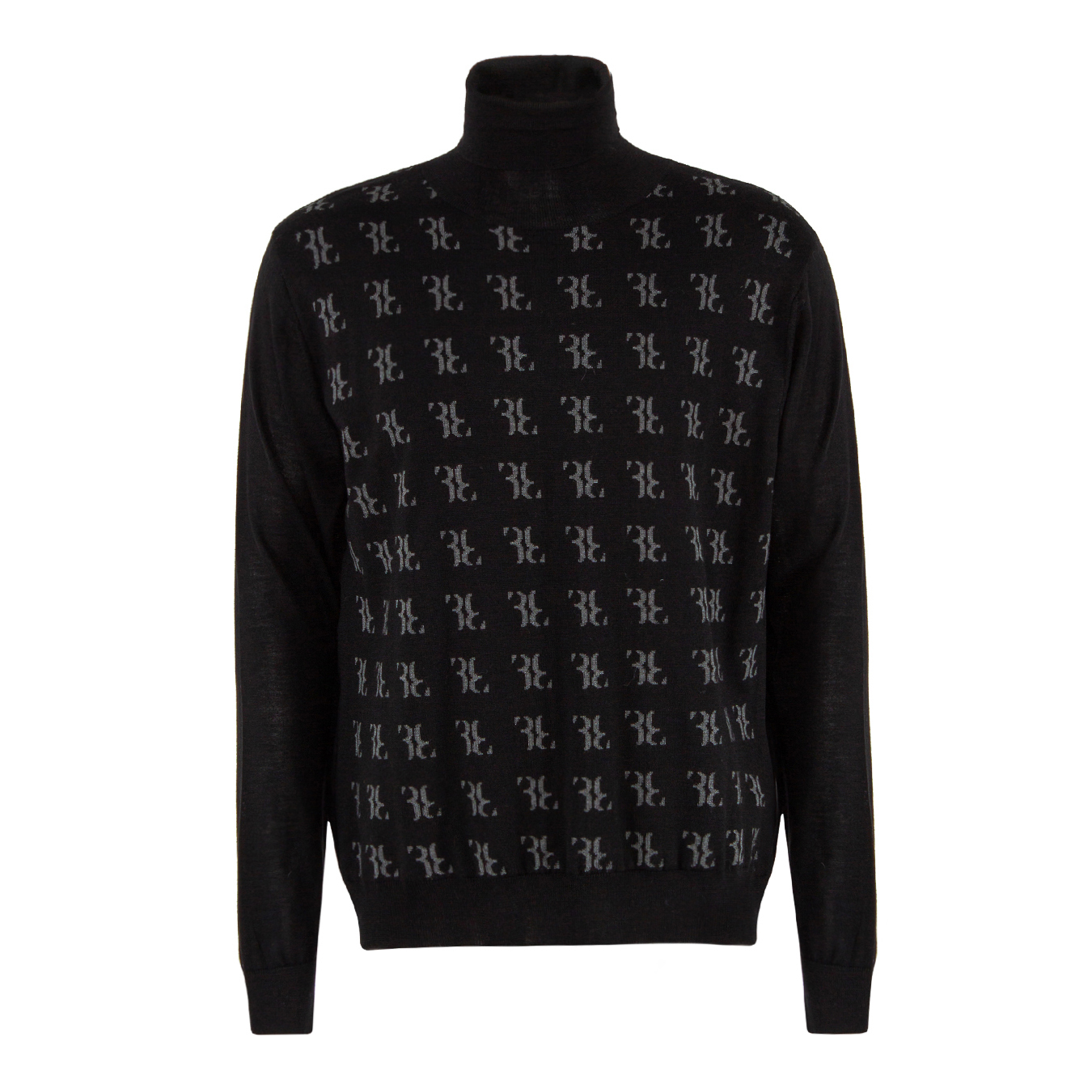 Водолазка Billionaire Highneck Sweater, черный водолазка billionaire high neck sweater светло бежевый