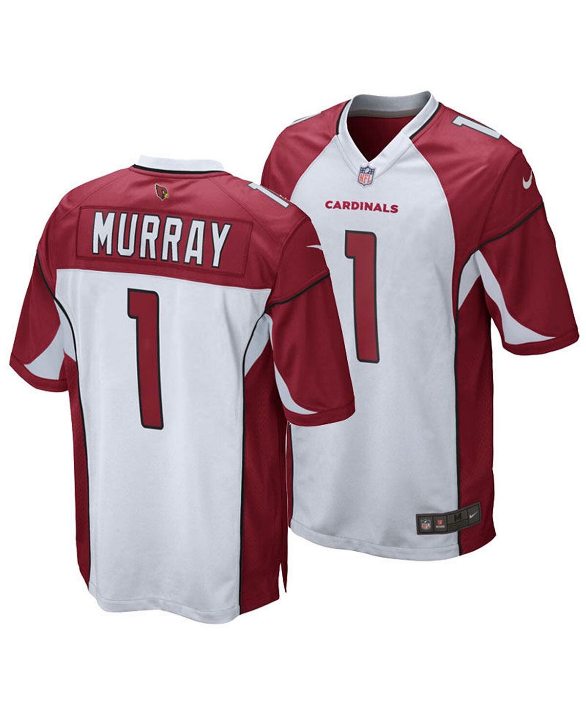 Мужская футболка kyler murray arizona cardinals game джерси Nike, белый