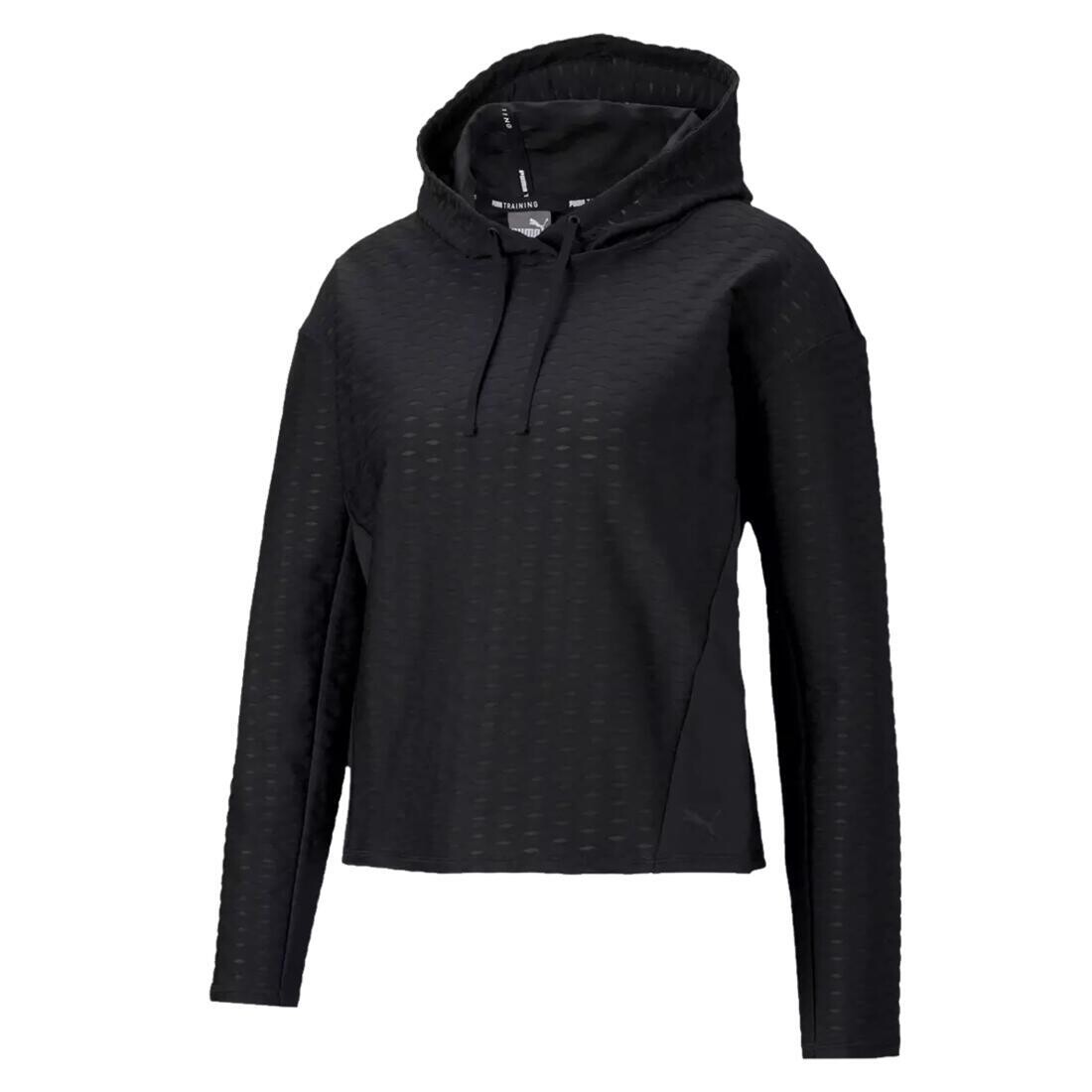 

Толстовка Train Flawless для женщин PUMA, черный