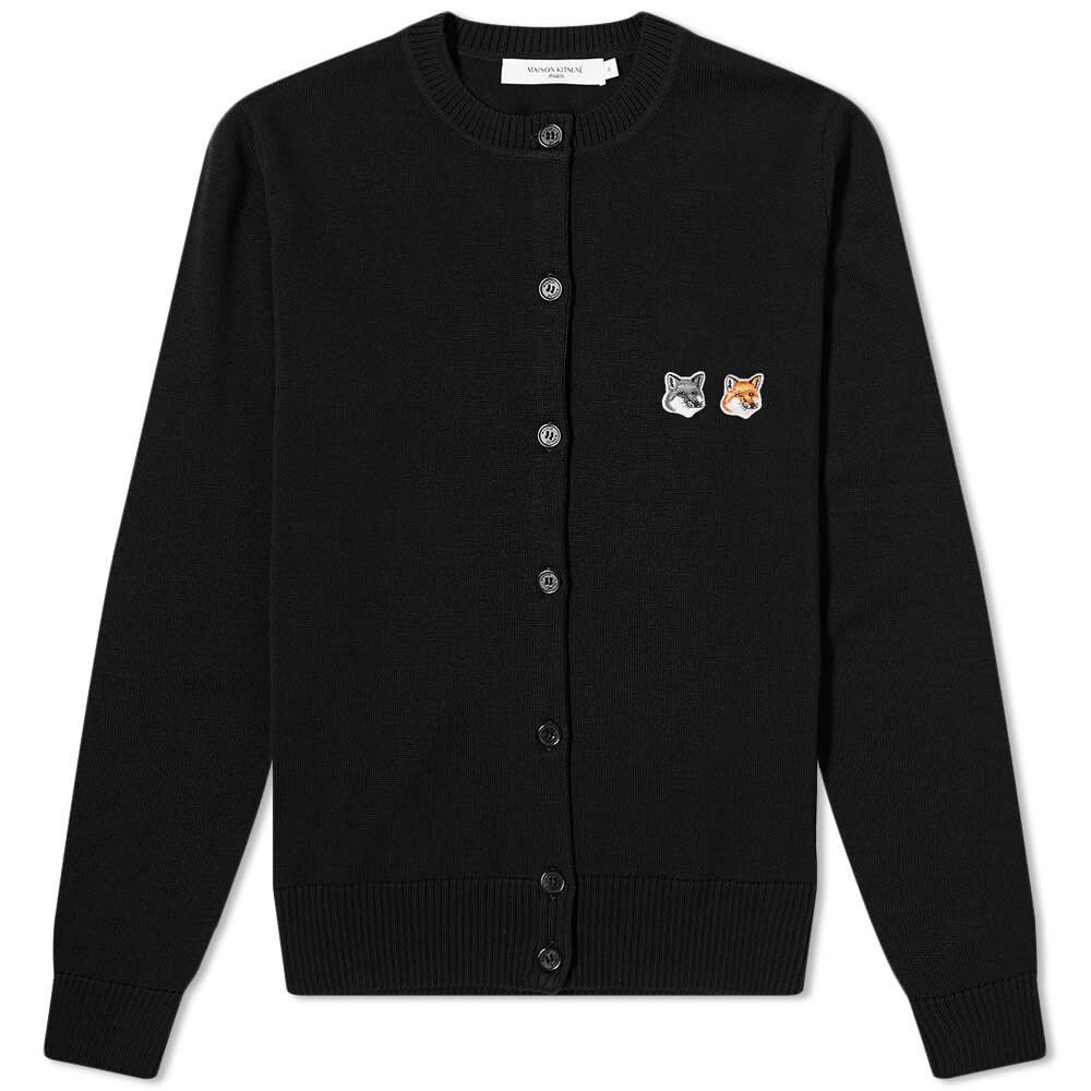 

Джемпер Maison Kitsune Double Fox Head Patch R-Neck Cardigan