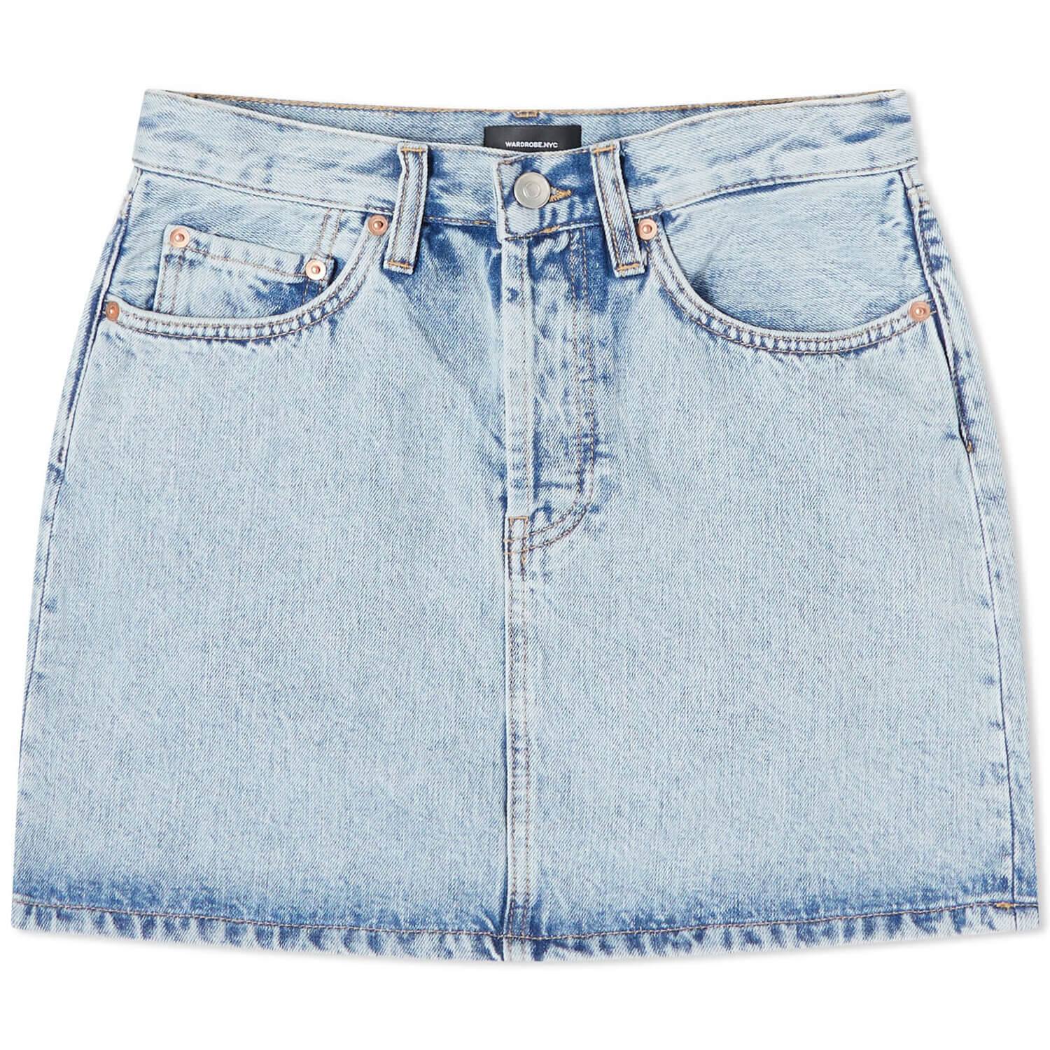 

Юбка Wardrobe.Nyc Denim Mini, синий