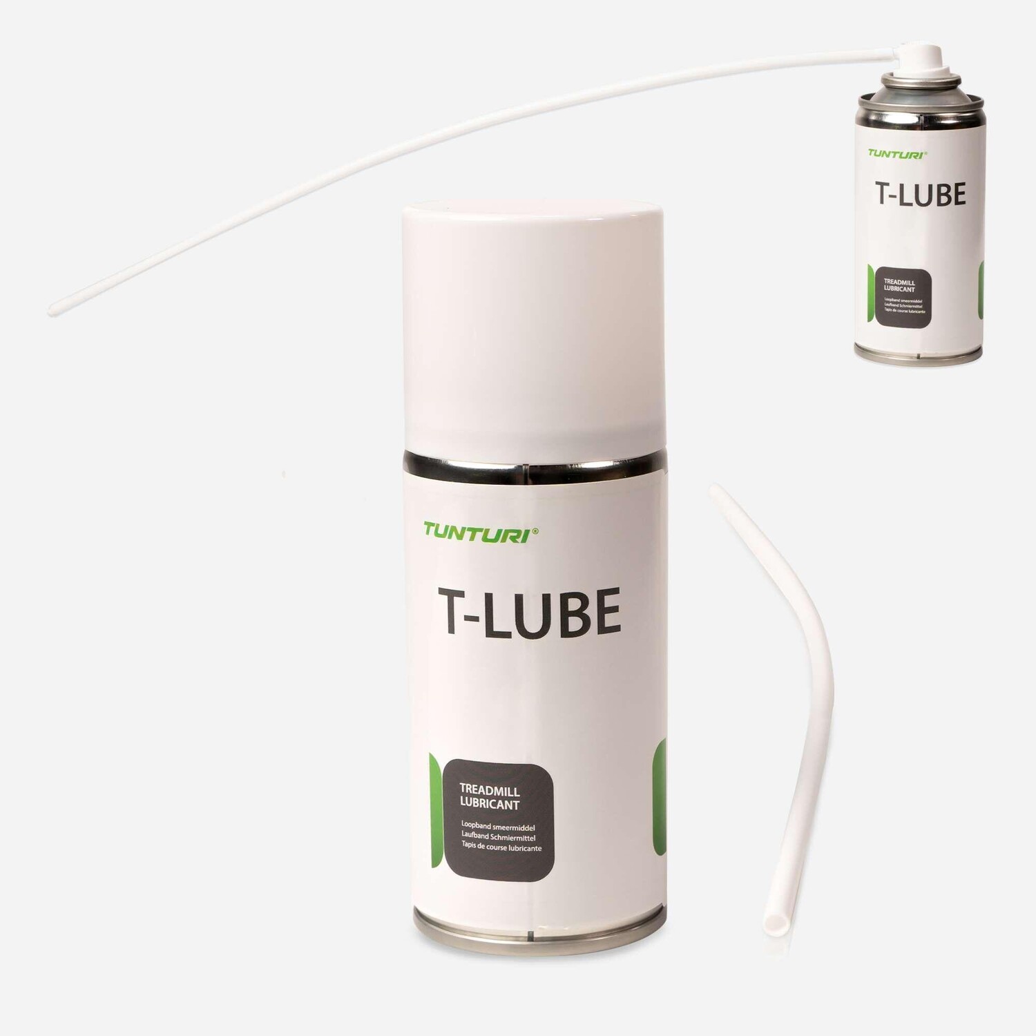 

Смазка для беговой дорожки T-lube - масло для беговой дорожки - включая распылительную трубку - 50 мл TUNTURI, знаю белый