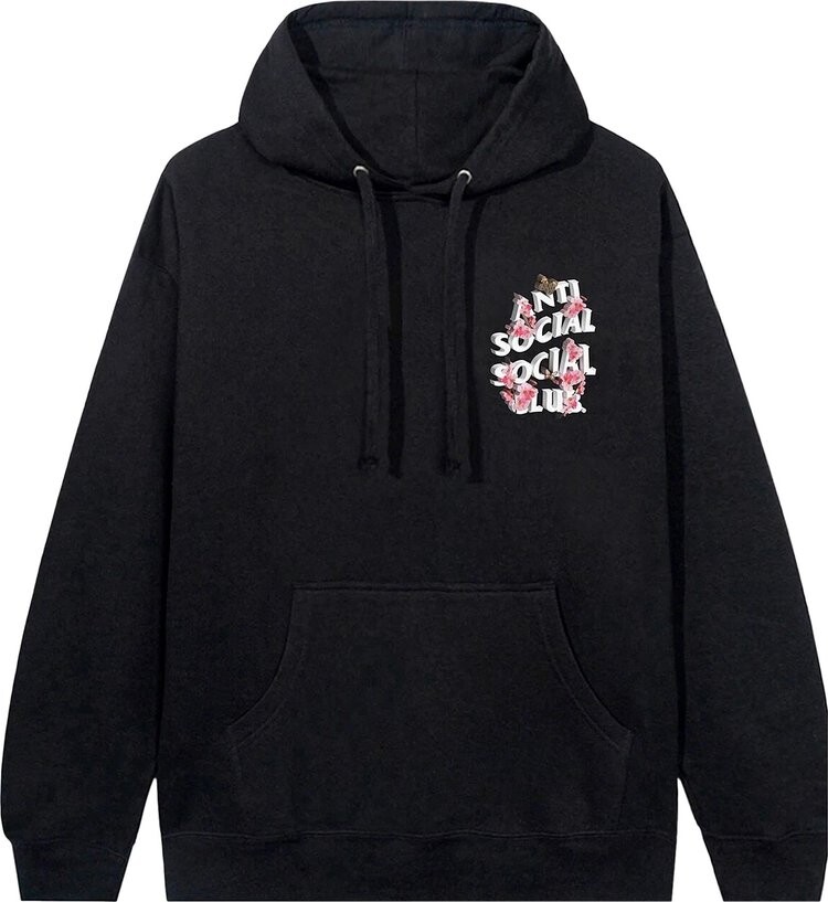 Худи Anti Social Social Club x Kkoch 4K Hoodie Black 'Black', черный - фото