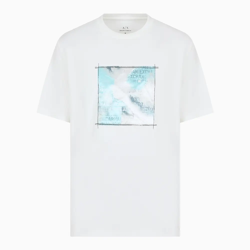

Футболка Armani Exchange Regular Fit, белый