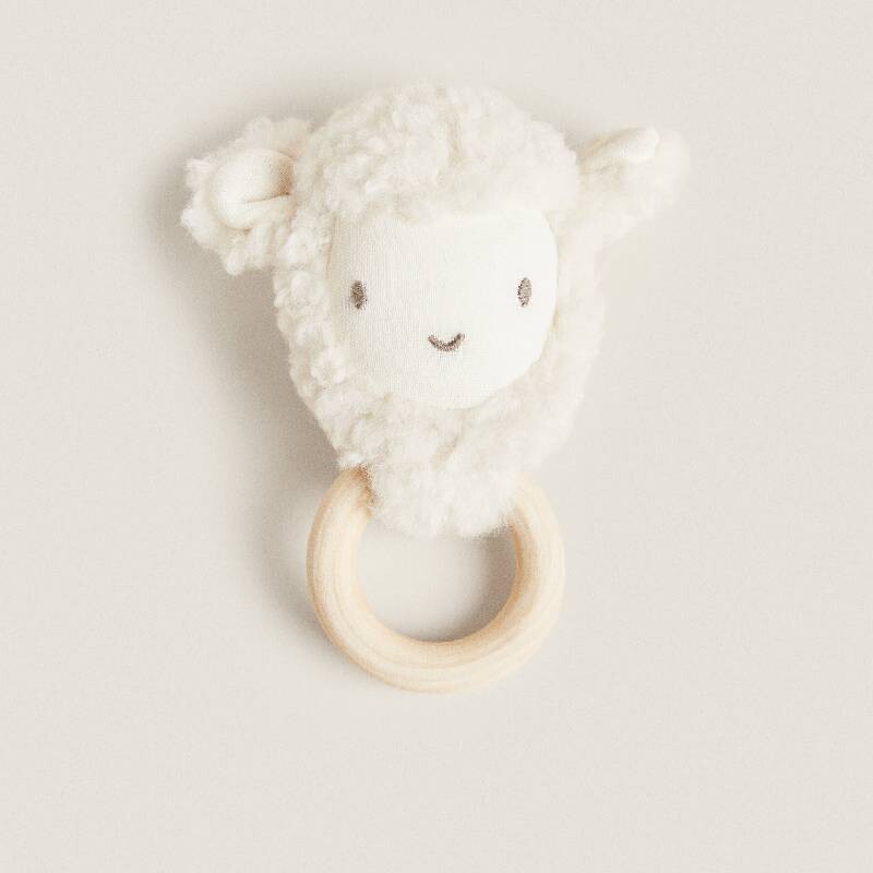 

Погремушка Zara Home Lamb Rattle, белый