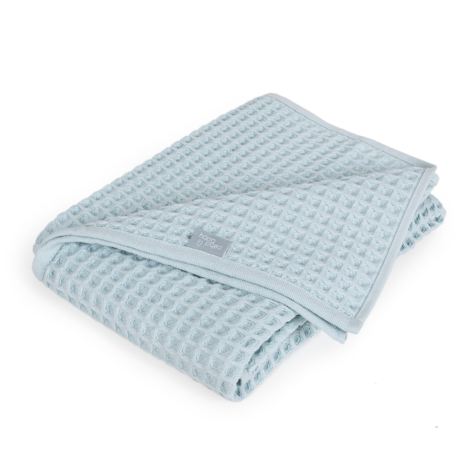 

Одеяло детское Ceba Baby Basic Waffle Line Mist Blue