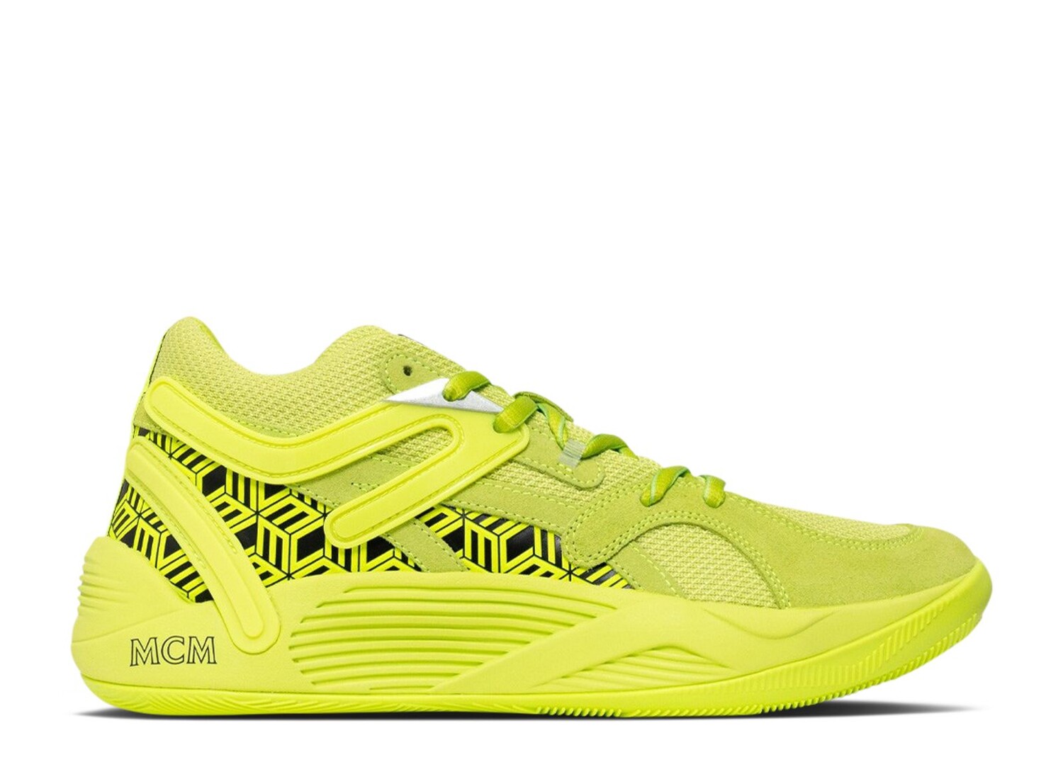 

Кроссовки Puma Mcm X Trc Blaze Court 'Acid Lime', зеленый