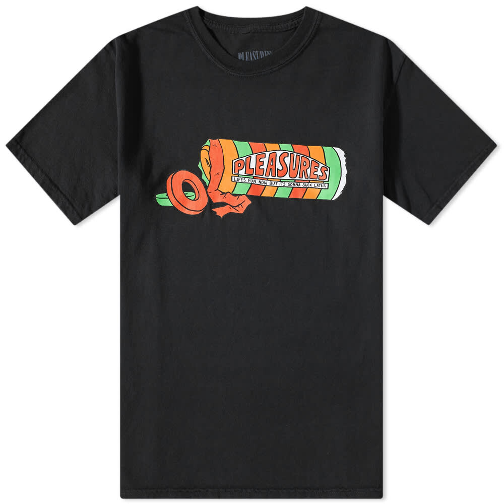 

Футболка Pleasures Suck Washed Tee, Черный