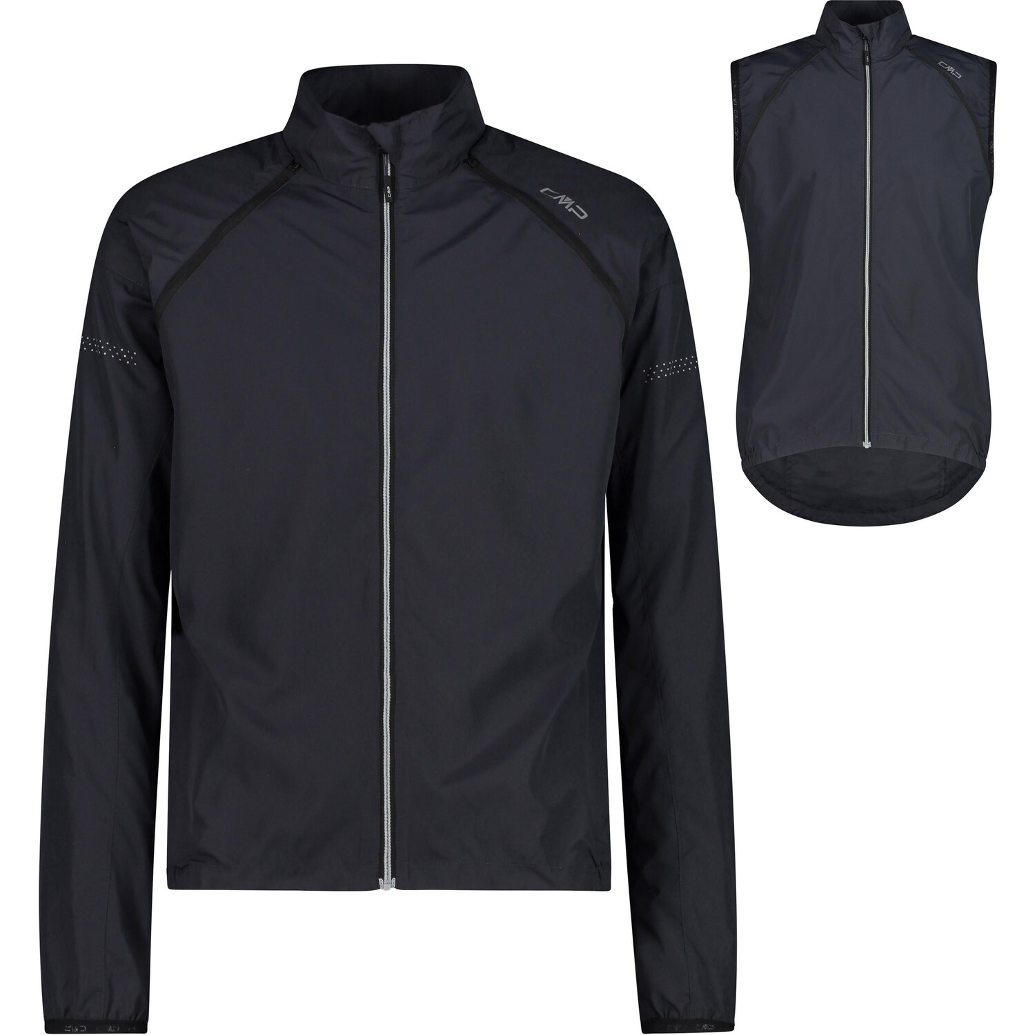 

Куртка cmp Fahrradjacke JACKET WITH DETACHABLE SLEEVES, цвет antracite