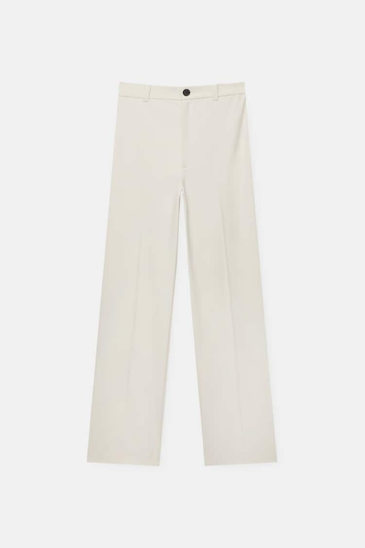 

Брюки Pull&Bear Smart Straightleg, белый