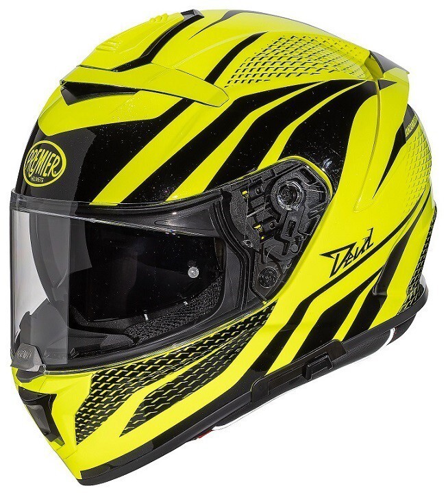 

Шлем Premier Devil PR Fluo, желтый