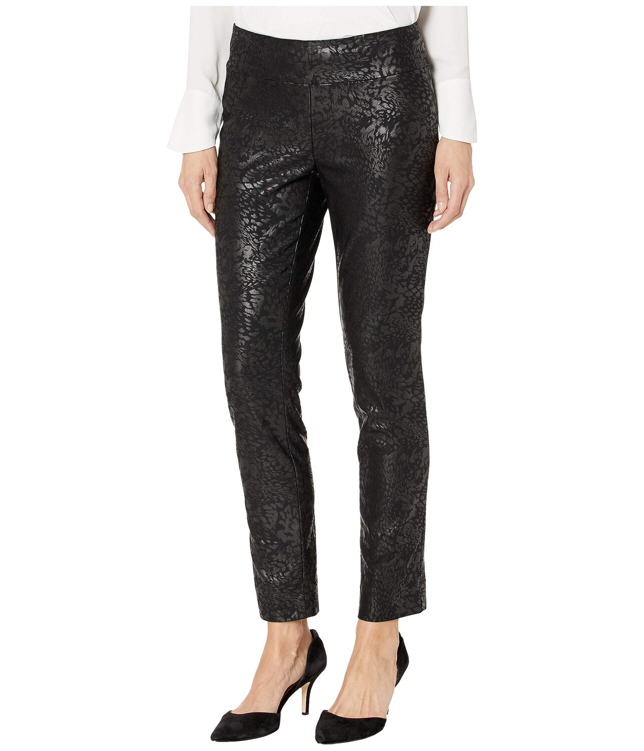 

Свободные брюки NIC+ZOE, Embossed Wonderstretch Pants