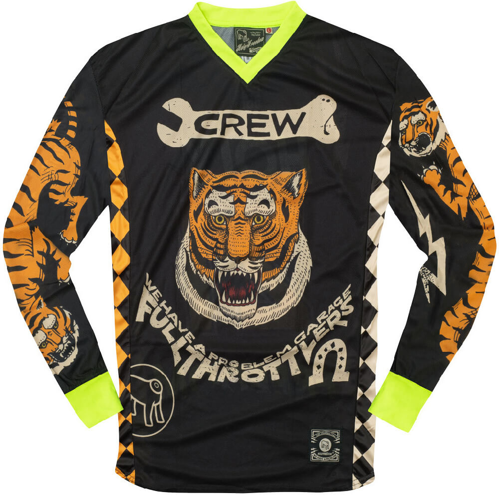 Лонгслив HolyFreedom Ventuno Motocross Jersey, черный - фото