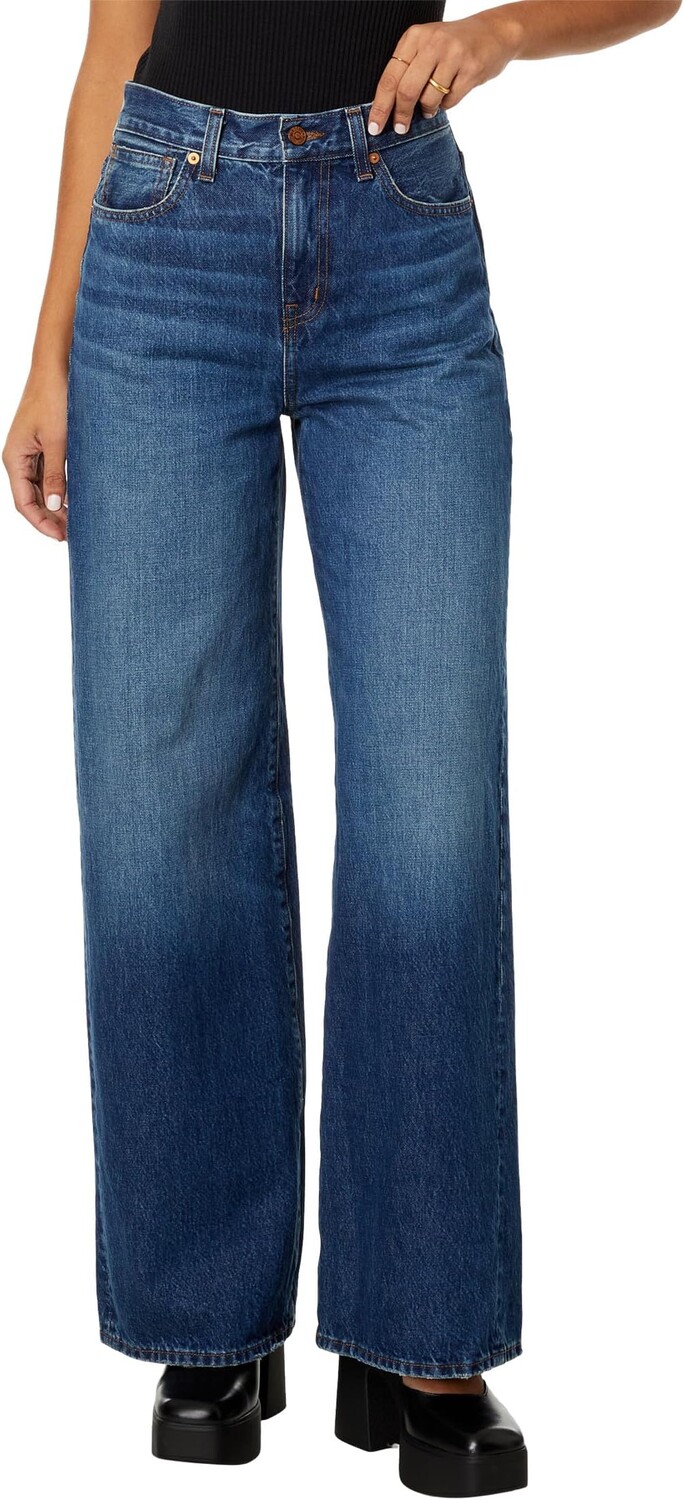 

Джинсы Superwide-Leg Jeans in Halleran Wash Madewell, цвет Halleran Wash